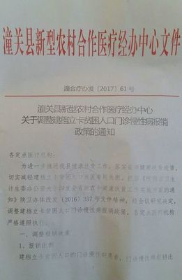 慢性病申请书