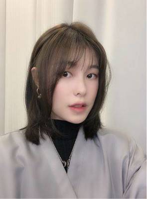 网红齐刘海