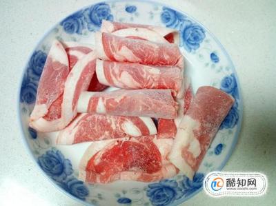 冷冻羊肉卷制作方法