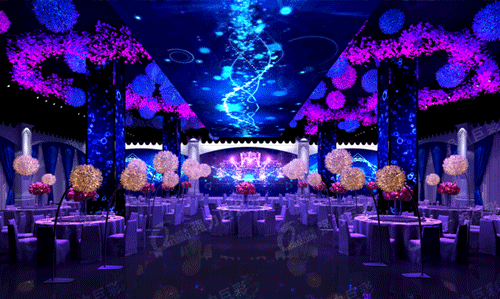 婚礼舞台灯光设计