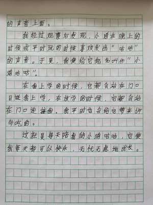 以我喜欢的声音300字作文怎么写