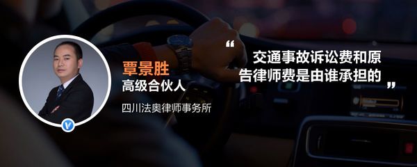 交通事故诉讼费由谁承担