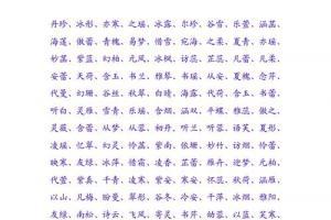 姓马的好听的名字
