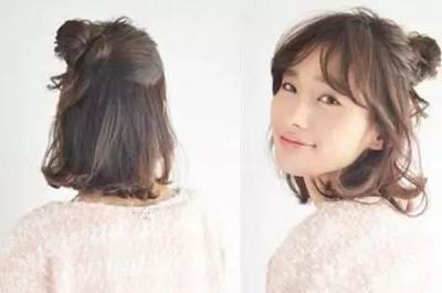 少女的发型