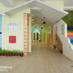 幼儿园过道设计效果图