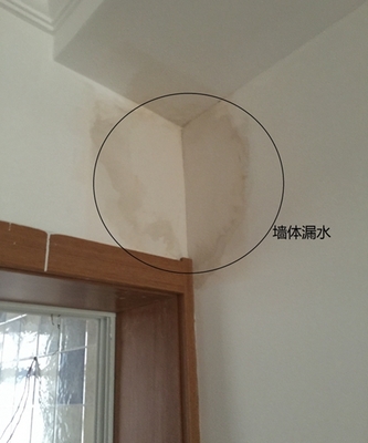 墙壁漏水