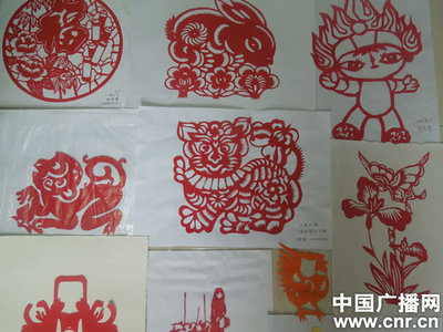 海绵宝宝剪纸