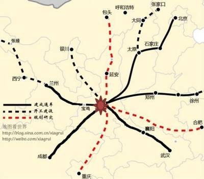 西安到包头的高铁