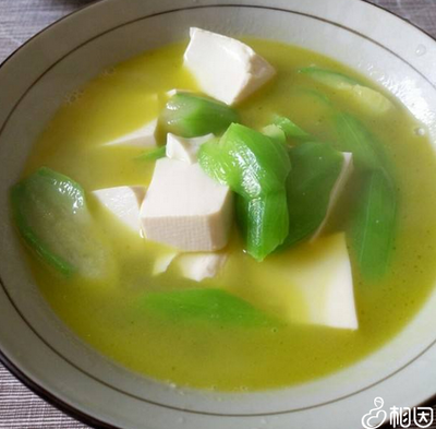 香菇豆腐丝瓜