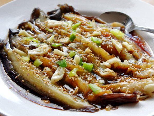 凉拌茄子的制作方法