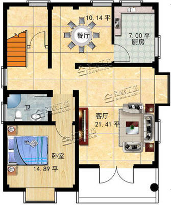 小户型自建房设计图