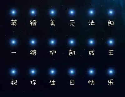 星星名字大全