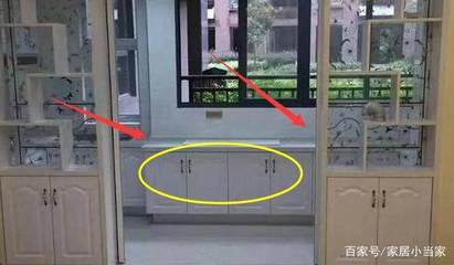 厨房橱柜的檐