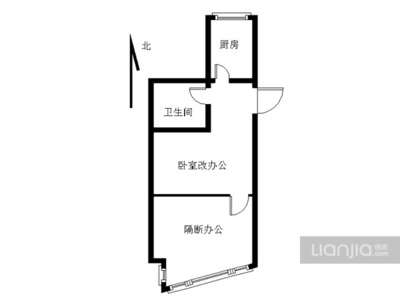 住宅厨房改卫生间
