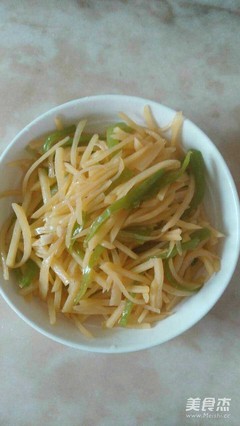 青椒土豆丝怎么做好吃