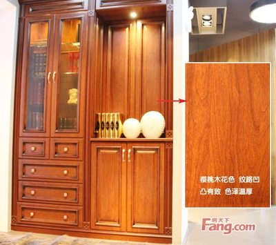 樱桃木厨房柜门特点