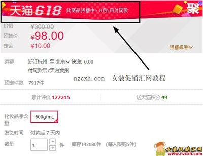 淘宝预售是什么意思