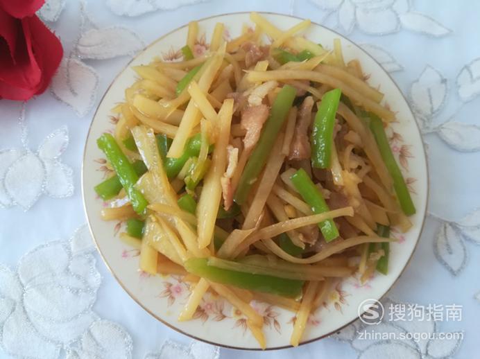 肉炒土豆丝的家常做法
