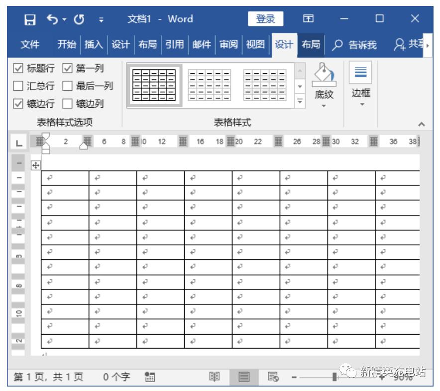 表格的作用