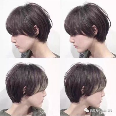 免打理短发女