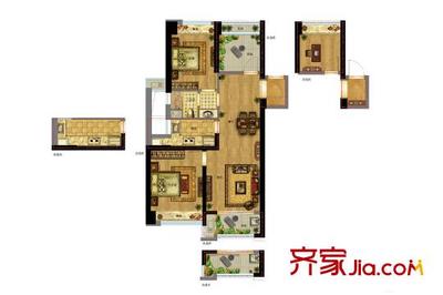 旭辉城户型图