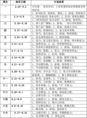 二年级小学体育计划怎么写