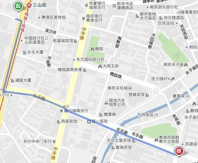 南京地铁几号线到夫子庙
