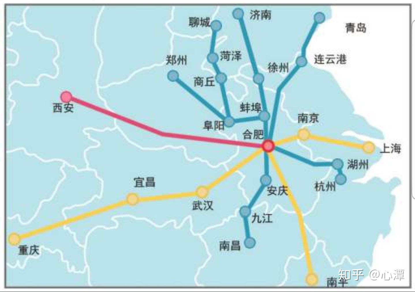 蚌埠到青岛的高铁