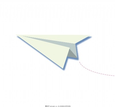 纸飞机图解图片可爱版下载