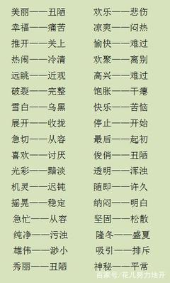 幸福的反义词怎么写