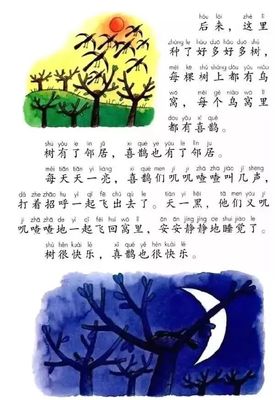 一年级的鸟窝怎么画