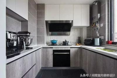 北欧风厨房大理石台面