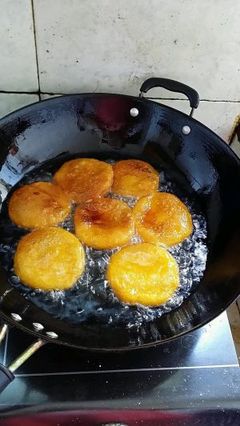 炸红薯饼的制作方法