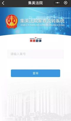 法院案件查询系统