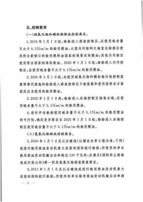 船舶储放要求