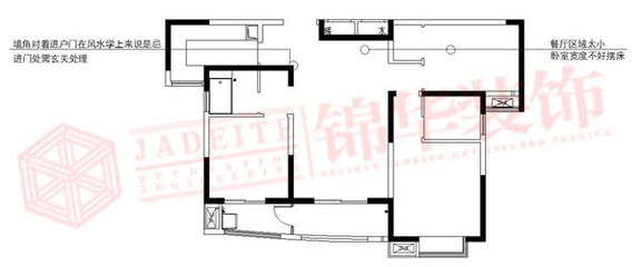 进门对墙角装修效果图