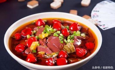 鸭血旺的制作方法