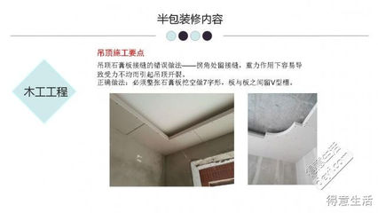 吊顶装饰施工ppt