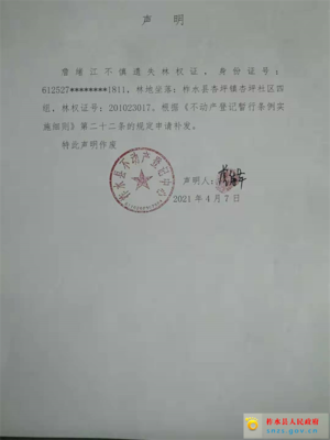 遗失声明怎么写