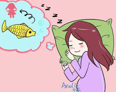 女人梦见自己变成鱼