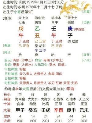 上等八字富贵女