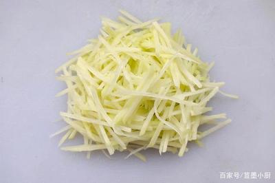 酒店切土豆丝的标准