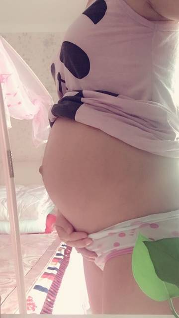 六个月肚子有多大