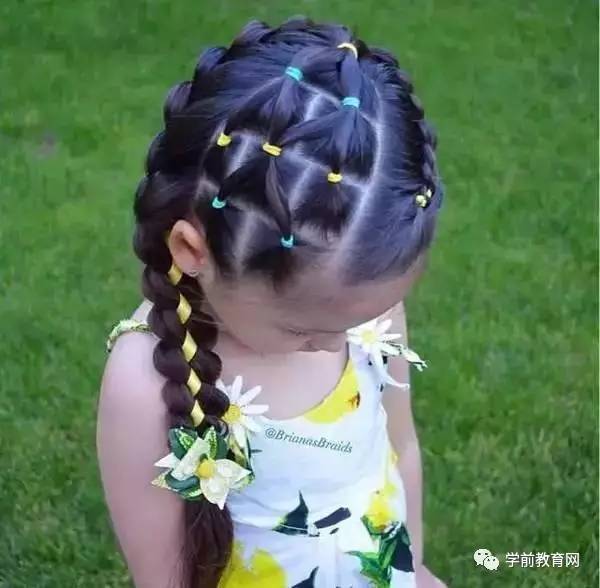 女宝宝编发