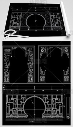 厨房月亮门
