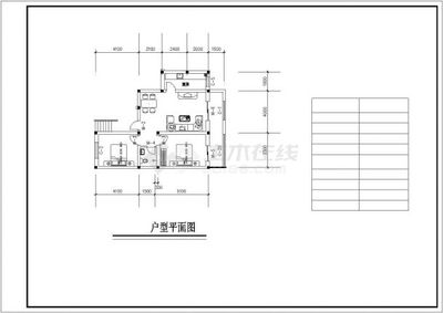 砖混户型平面设计,户型平