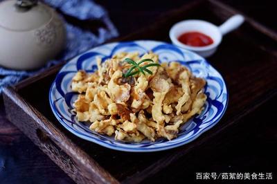 炸金针菇和香菇做法