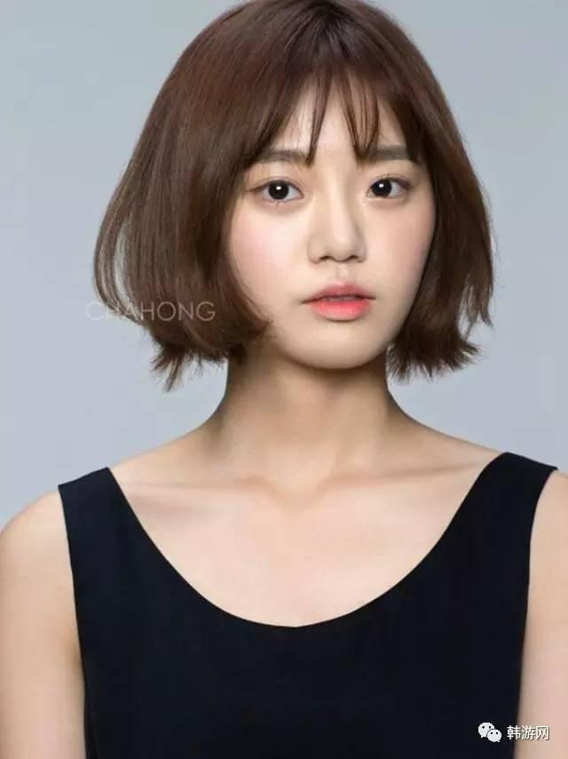 韩国发型女短发