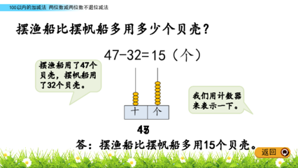 两位数退位减法怎么教