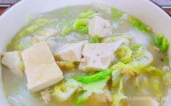 白菜豆腐怎么做